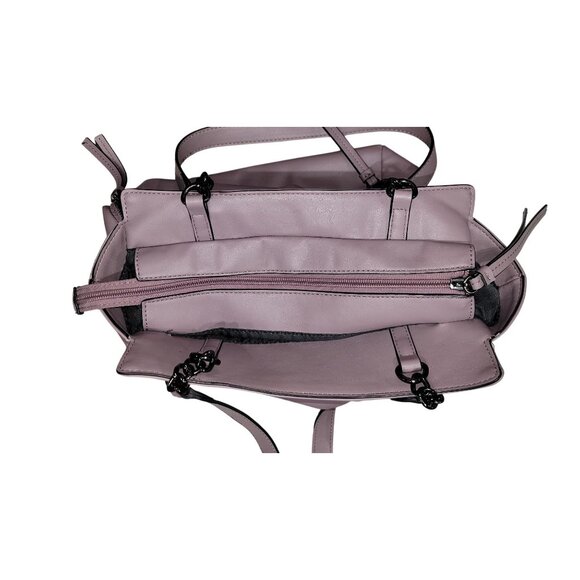 Simply Vera Wang Cara Tote Bag Handbag Purse - Elderberry - Picture 4 of 7